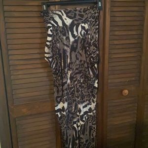 - Animal print joggers